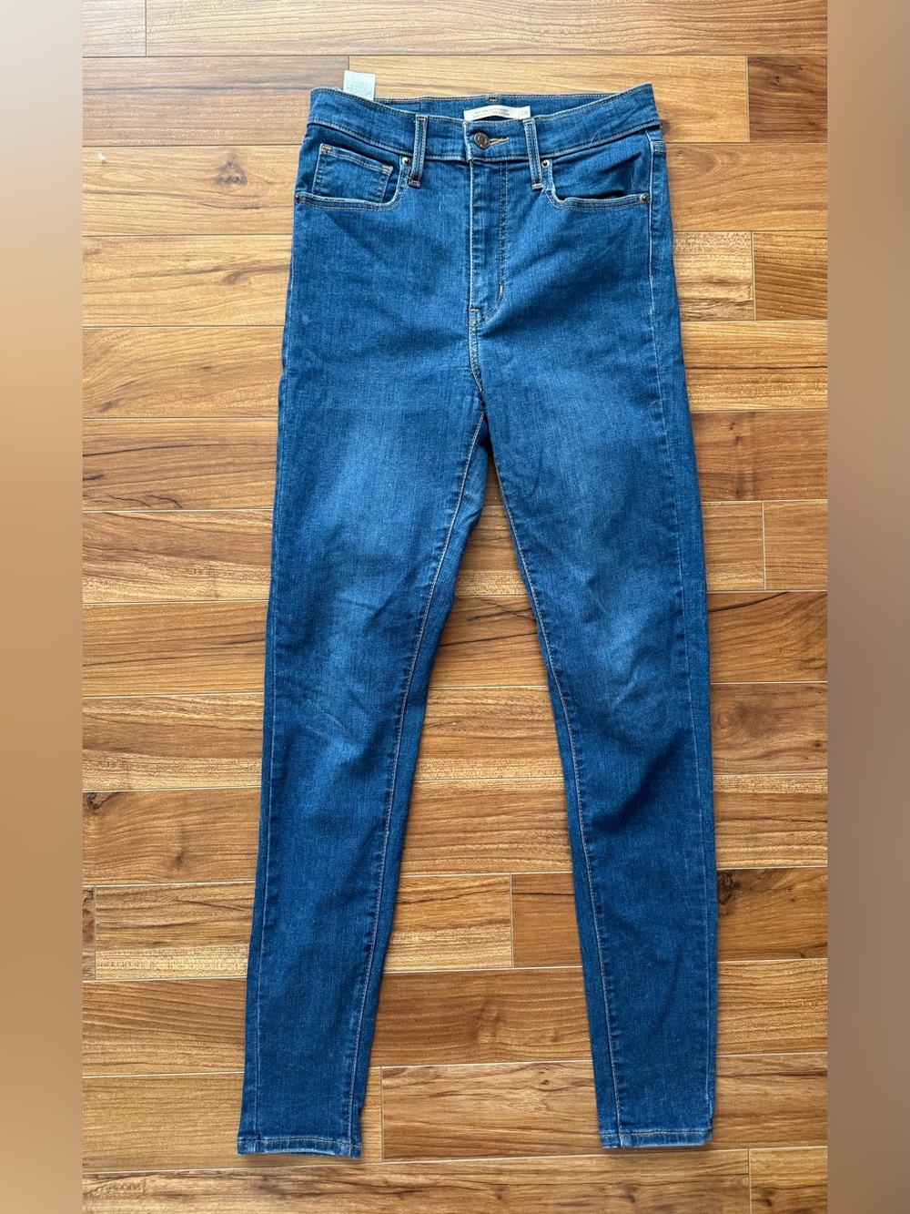 Levi's Mile High Super Skinny Jeans - Light Wash - Size 28